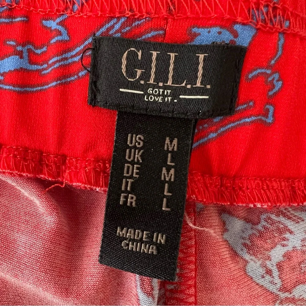 GILI Jetsetter side slit pants